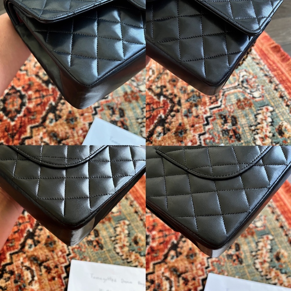 SOLD**Chanel Vintage Classic Medium Double Flap Bag - Picture 7 of 11